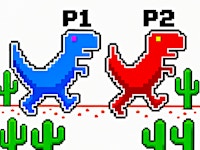 2P Dino Run