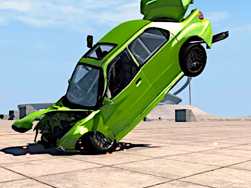 Car Crash Simulator Two Player Games