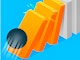 Domino Falling Line