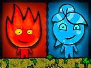 Red and Blue Stickman 2 - Fire and Water Games 