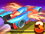 fly car stunt two player games