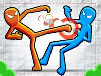 Stickman Fighting 3D attack 