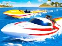 Speed Boat Extreme Racing 🕹️ Two Player Games