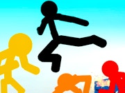 Stickman Street Fighting 3D on LittleGames