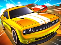 Cartoon Stunt Car Game Two Players Gameplay 