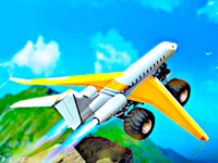 Crazy Plane Landing 🕹️ Two Player Games