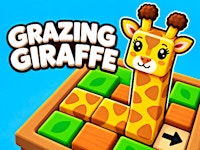 Grazing Giraffe