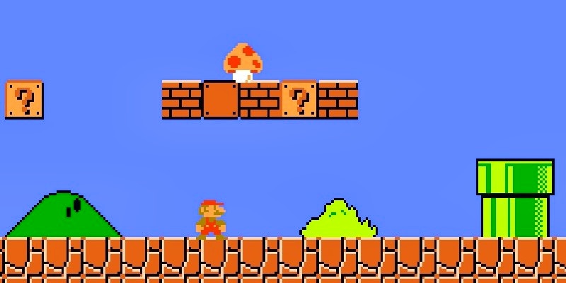 retro games super mario bros